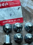 Nos Suzuki 09159-08029 Cylinder Head Nut 6 Included. Fixed Price $29.99.