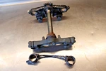 1985 Suzuki GS700ES Triple Tree Assembly 51410-31400-294 51311-31315-15T. Fixed Price $80.00.