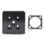 Black Cnc Square Cylinder Head For Racing 66CC 80CC Engine Motorized Bicycle. Fixed Price $25.65.