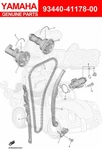 Yamaha Circlip 93440-41178-00 Oem New. Fixed Price $19.00.