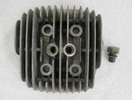 1973 Yamaha AT3 125CC Cylinder Head W/straight Screw Plug Oem #316-11111-00-00. Fixed Price $25.00.