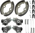 4X Front Brake Wheel Cylinders W/shoes For Yamaha Big Bear Kodiak 400 YFM350. Fixed Price $145.00.