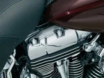 Kuryakyn Chrome Packed Rocker Box Bolt Covers (set Of 6) For Harley Twin Cam. Fixed Price $71.99.