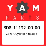 3D8-11192-00-00 Yamaha Cover, Cylinder Head 3D8111920000, New Genuine Oem Part. Fixed Price $432.00.