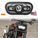 Fit For Harley Fat Bob Fxdf Dyna Front Halo Headlight Sealed Beam Projector Lamp. Fixed Price $139.99.