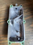 19996 Honda Magna VF750C Rear Cylinder Breather Cover 12230-MZ5-000. Fixed Price $15.00.