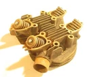 Nice Triumph 500 Pre Unit Iron Head Part # 70-2258A E2258A No Missing Fins, Good. Fixed Price $245.00.
