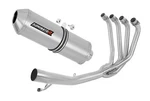 Fits Suzuki Gsxf 650 2007 - 2016 Full System Exhaust Collector Silencer Ovr. Fixed Price $589.00.