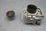 1995 Yamaha Virago 750 Engine Front Motor Piston Cylinders Block Jug. Fixed Price $46.60.