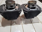 Harley Davidson 883 Sportster Cylinders W/ Pistons. Fixed Price $179.00.