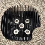 Nos 1977 Yamaha YZ80D Cylinder Head # 1T0-11111-00-00. Fixed Price $135.00.