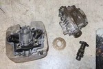02-14 Suzuki Ozark 250 Top End Cylinder Head Cap Cam Valve Cover 11100-05G00. Fixed Price $269.90.