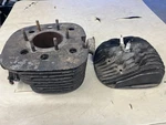 1974 Yamaha DT360A Used Cylinder, Head, 80.5 Bore 445-11311-00-00. Fixed Price $99.00.