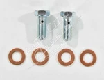 Caliper Brake Hose Banjo Bolt Set 7/16-20 X 1/16 With Copper Washers. Fixed Price $23.00.