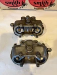 Triumph 650 Rocker Boxes E12569 E12570 Complete. Fixed Price $100.00.