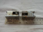 Suzuki, Used, LS650, Pillion Footrest Holder, Set Of 2, # 43621-24B10. J4. Fixed Price $37.99.