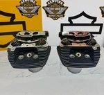 99-06 Harley Touring Softail Dyna Engine Cylinder Heads Black Oem 88. Fixed Price $299.95.