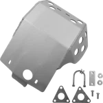 Moose Racing Raw Aluminum Skid Plate Debris Shield Engine Guard 0506-1836. Fixed Price $175.95.