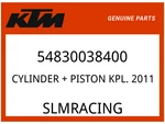 Ktm Oem Part 54830038400 Cylinder + Piston Kpl. 2011. Fixed Price $1471.24.