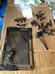 Cushman Husky 17M83 Parts Only No Returns Oil Pan Head Bolts Dip Stick Misc. Fixed Price $35.00.