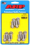 Arp 400-1201 Stainless Header Bolts Sbc 3/8" Point Wrench 0.750". Fixed Price $41.84.