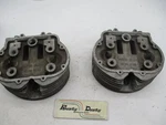 Pair Of Moto Guzzi Cylinder Heads Eldorado Ambassador 13022260 13022160. Fixed Price $349.99.