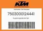 Ktm Genuine Kupplungsdeckel Kpl. - 7503000124441. Fixed Price $218.78.