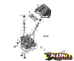 Can-am DS-450 Cylinder Head Gasket 420650210. Fixed Price $24.99.