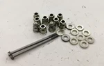 Honda CBR1000RR 08-11 Engine Cylinder Head Tightening Bolts Special Nuts Washers. Fixed Price $26.83.