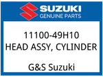 Suzuki Oem Part 11100-49H10 Head Assy, Cylinder. Fixed Price $698.16.