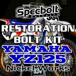 Specbolt Restoration Kit For Yamaha Fasteners Nickel Wurks. Fixed Price $250.00.