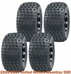 Full Set Sport Atv Tires 16X8-7 For 2006-2007 United Motors Moontrax 50R. Fixed Price $153.42.