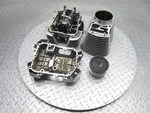 2002 02-05 Honda VTX1800 Oem Front Cylinder Head Barrel Jug Piston Cover. Fixed Price $108.77.
