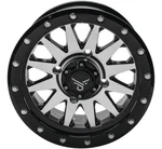 Quad Boss Wagon Wheels 14X7, 4/137, 5+2 Black/machined RT-GW106147137MBB. Fixed Price $171.99.