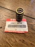 Genuine Suzuki Valve Spring Part Number 12921-40F00. Fixed Price $7.48.