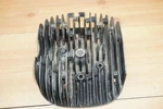 1974 Yamaha DT250 & DT360 Cylinder Head 438-11111-01-00 GOOD1. Fixed Price $44.00.