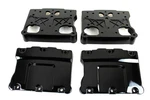Gloss Black Rocker Box Cover Set For Harley-davidson Twin Cam 1999-2017. Fixed Price $472.32.