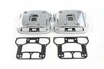 Rocker Box Cover Set Chrome For Harley Davidson By V-twin. Fixed Price $398.55.