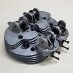 Ajs Matchless 500 Cylinder Heads Set G9 Model 20 Amc 016433. Fixed Price $99.98.