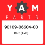 90109-06604-00 Yamaha Bolt (4V8) 901090660400, New Genuine Oem Part. Fixed Price $22.74.