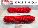 Yamaha Genuine 84-88 XT500 XT600 Front Fork Boot, Red Rh & Lh Set 43F-23191-11. Fixed Price $200.00.