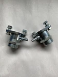 Triumph Manifold Adaptors With Hardware 1963-68 Bonneville T120. Fixed Price $119.95.