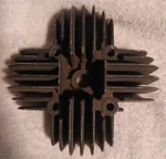 Used Oem Yamaha JT1 60A Mini Enduro Cylinder Head 259-11111-01-94 U7. Fixed Price $35.00.