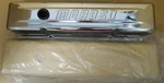 Moroso Nos 68101 Sb Chevy Chrome Steel Tall Valve Covers, 1.25 Hole, Baffles, Pr. Fixed Price $249.99.