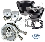 S&s Cycle 96" Black Sidewinder Big Bore Stroker Evo Engine Motor Kit (free S&h). Fixed Price $2699.99.