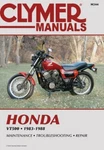 1983-1984 Honda VT500 Service Repair Performance Manual By Clymer M344. Fixed Price $34.94.