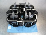 EB1383 2009 Triumph Bonneville Se Cylinder Head Block. Fixed Price $349.99.