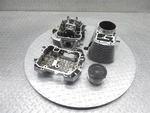 2002 02-05 Honda VTX1800 Oem Rear Cylinder Head Cover Piston Jug. Fixed Price $108.77.