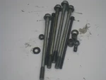 1984 Yamaha Cylinder Head Bolts Collars Nuts Washers Pins Hardware. Fixed Price $23.16.