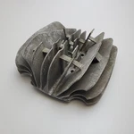 1972 Rickman Zundapp 125 Cylinder Head 285-02 163. Fixed Price $124.99.